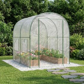 Greenhouse with Frame 62.99 x 78.74 x 75.79 in PVC Transparent