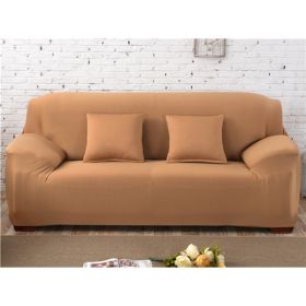 Solid Corner Sofa Covers Couch Slipcovers Elastica Material Sofa Skin Protector Cover Sofa Armchair (Option: 20-Three seat)