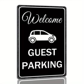 CIFbuy Vintage Welcome Coach Bus Metal Tin Sign Black & White Garage Shop Office Outdoor Wall Decor - TikTok, Temu Pick-up Service (Option: defaulttitle)